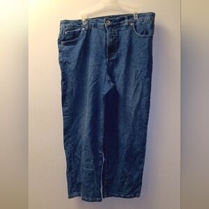 Style & Co. Blue Straight Denim Jeans